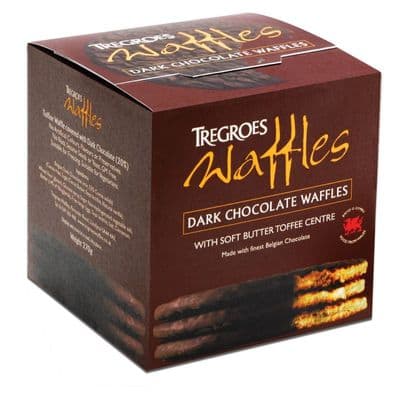 Tregroes  Dark Chocolate Waffles