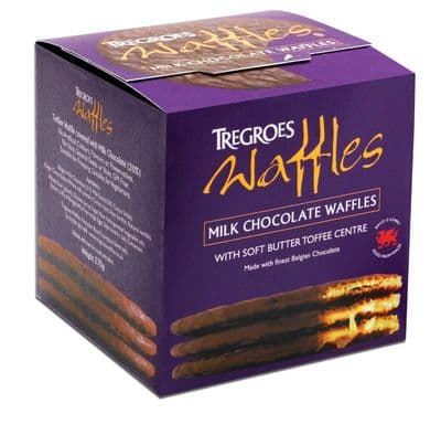 Tregroes  Milk Chocolate Waffles