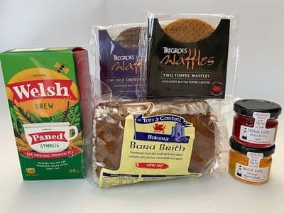 Welsh Food Hamper - Paned O De