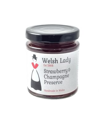 Welsh Lady Strawberry and Champagne Preserve