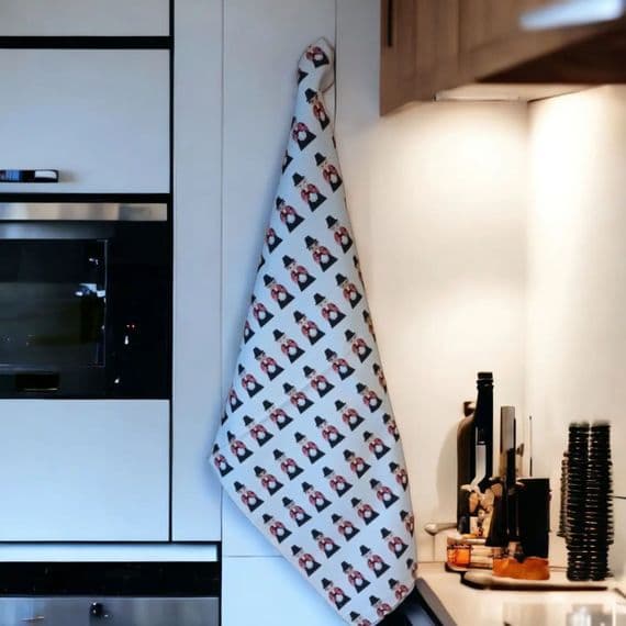 Welsh Lady Tea Towel