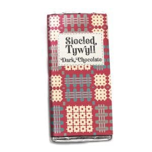 Welsh Tapestry Blanket Dark Chocolate Bar