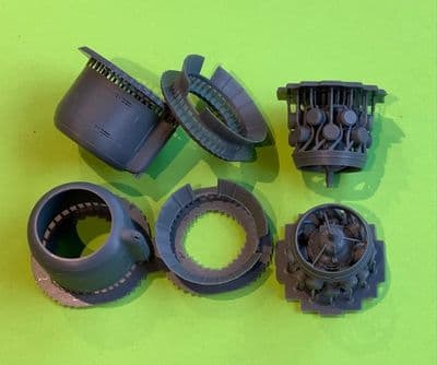 Bristol Beaufighter TF.X replacement cowling and engines for 1/48 Revell kit
