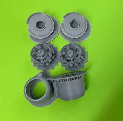 Bristol Beaufighter TF.X replacement cowling and engines for 1/48 Tamiya kit