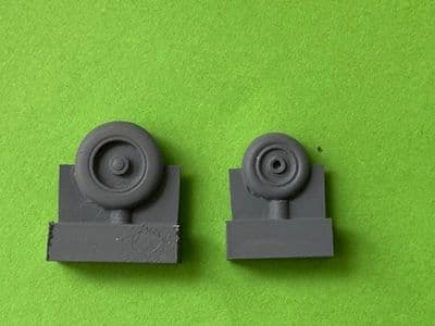 de Havilland DHC-6 Twin Otter Alternative Wheels for 1/72 Revell / Matchbox kit