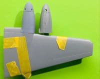 de Havilland Hornet Engine Cowlings for 1/72 AZ Models kit