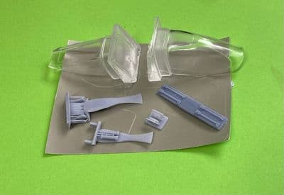 English Electric Lightning Replacement Canopy Set for 1/32 Echelon vacform kit