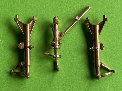 Eurofighter Typhoon undercarriage for 1/48 Revell kit