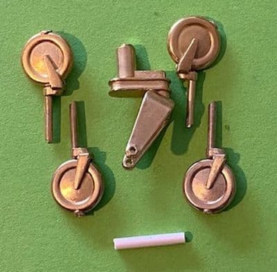 Focke-Wulf Triebfluger undercarriage for 1/35 Miniart kit