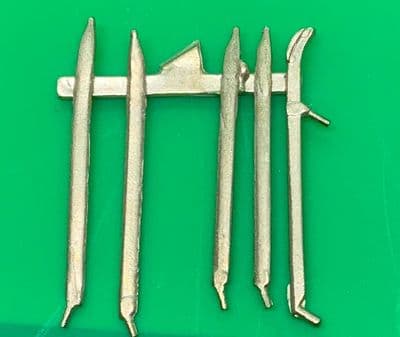 Fokker D.VIII /EV undercarriage for 1/32 Micro-Mir kit