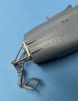 Gloster Meteor Nose wheel support for 1/32 Revell kit