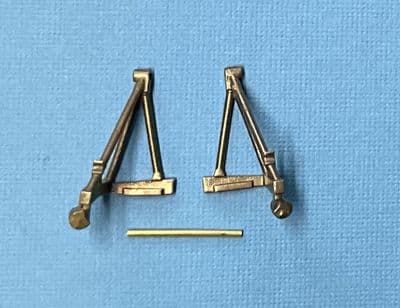 Gloster Meteor Nose wheel support for 1/32 Revell kit