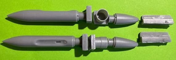 Hawker Hunter 230 Gallon Fuel Tanks for 1/48 Airfix kit