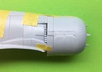 Hawker Sea Fury Cowling for 1/48 Airfix kit