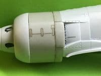 Hawker Sea Fury Cowling for 1/48 Airfix kit