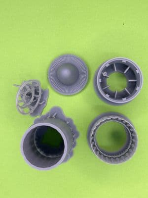 Lockheed Martin F-104  Starfighter Exhaust set for the Italeri 1/32 kits