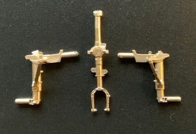 Lockheed Martin F-22 Raptor undercarriage for 1/48 Hasegawa kit