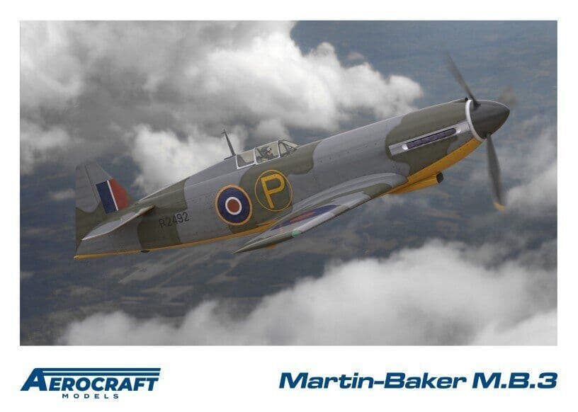 MARTIN BAKER MB 3 RAZOR BACK 1/72