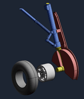 MARTIN BAKER MB.3 RAZOR BACK PROTOTYPE  (1/32)