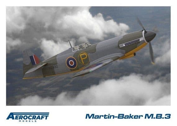 MARTIN BAKER MB.3 RAZOR BACK PROTOTYPE  (1/32)