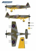 MARTIN BAKER MB.3b BUBBLE TOP (1/72)