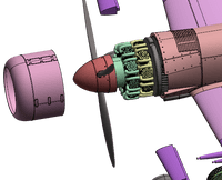 MARTIN BAKER MB.4 BUBBLE TOP (1/48)