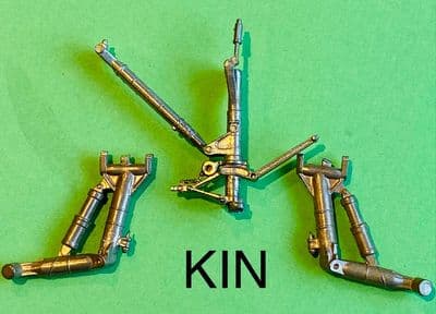 McDonnell Douglas F-18 undercarriage for 1/48 Kinetic kit