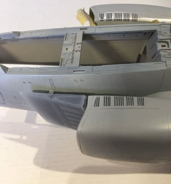 McDonnell Douglas F-4 K/M Phantom Intake and Exhaust parts for 1/32 ...