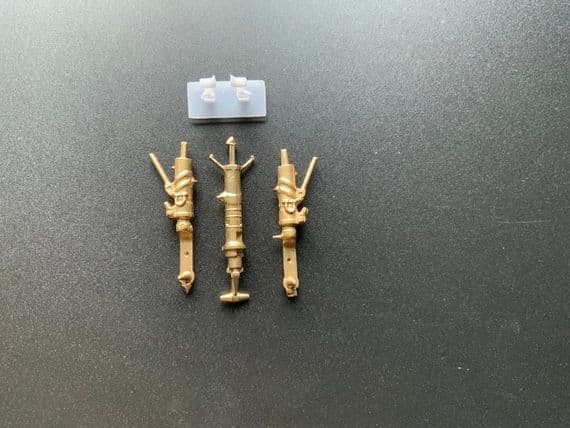 McDonnell Douglas F-4B Phantom undercarriage for 1/48 Tamiya kit