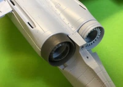 McDonnell Douglas Phantom Exhaust Pipes for 1/72 Airfix kit