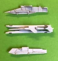 McDonnell Douglas Phantom unarmed wing pylons for 1/72 Airfix kit