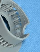 Messerschmitt Bf-109 E improved wheel bay inserts for 1/32 Dragon and Hobby 2000 kits