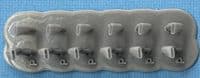 Messerschmitt Bf-109  refined exhausts  for 1/32 Zoukei Mura kits