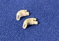 Messerschmitt Bf-109  refined exhausts  for 1/32 Zoukei Mura kits