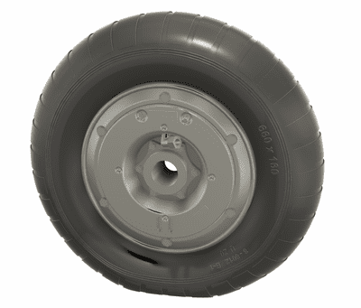 Messerschmitt Bf-109  treaded tyre and hubs  for 1/32 Zoukei Mura kits