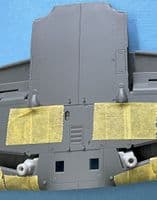 Messerschmitt Bf109 G-5/G-6 undercarriage for 1/24 Airfix