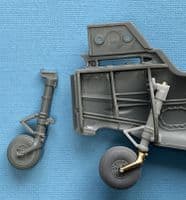 Messerschmitt Bf109 G-5/G-6 undercarriage for 1/24 Airfix