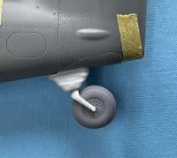 Messerschmitt Bf109 G-5/G-6 undercarriage for 1/24 Airfix