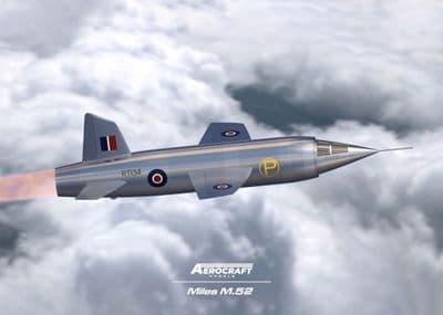 MILES M.52 EXPERIMENTAL AIRCRAFT TO SPEC. E.24/43  (1/32)