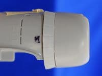 Nakajima Ki-43-II Hayabusa Oscar corrected and detailed engine cowl set for 1/32 Hasegawa kit