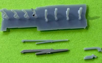 North American OV-10 Bronco Closed Canopy Detail Set for 1/48 ICM kit