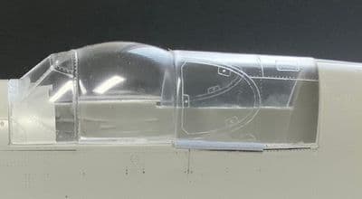 North American P-51B Mustang Replacement Malcolm Hood, Closed position for 1/32 Trumpeter kit