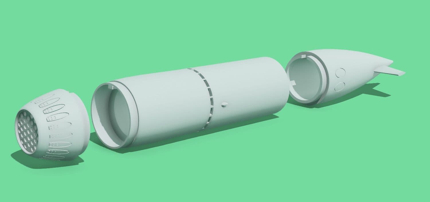 Northrop F-89 D rocket wing pods