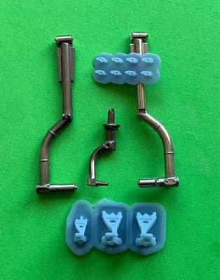 Sikorsky CH-54A Tarhe undercarriage for 1/35 ICM kit