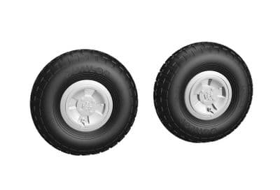 Supermarine Spitfire 4 Spoke wheel, 'Z' tread tyre for 1/32 Tamiya kits