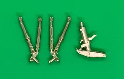 Vought F-8 Crusader undercarriage for 1/48 Hasegawa kit