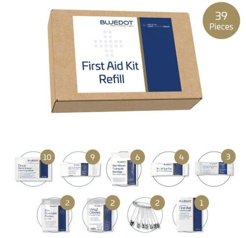 20 Person HSE Catering First Aid Kit Refill