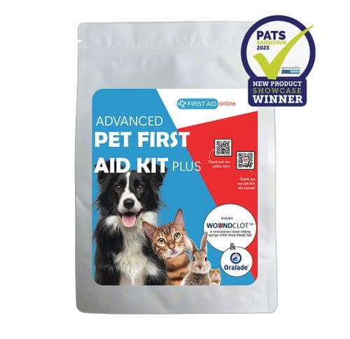 Advanced Pet First Aid Kit Plus in Pouch