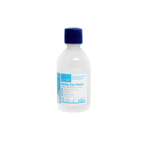 Blue Dot Eyewash Bottle 250ml