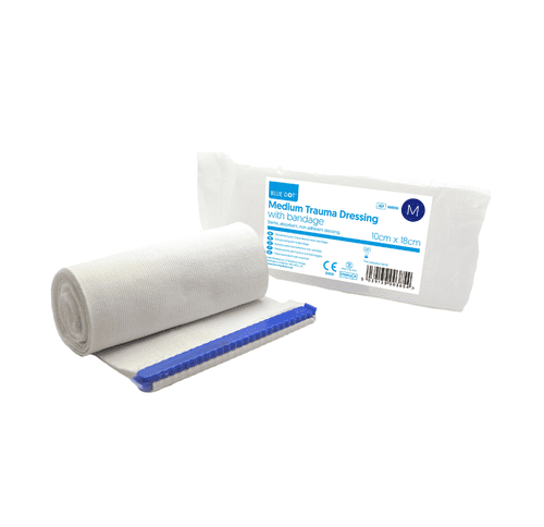 Blue Dot Medium Trauma Dressing 10cm x 18cm